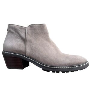 Sam Edelman Pryce Suede Ankle Boots in Putty Size 6.5